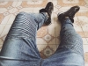 Biker Jeans ( Xanh Đá) - anh 1 Biker Jeans ( Xanh Đá) - anh 1