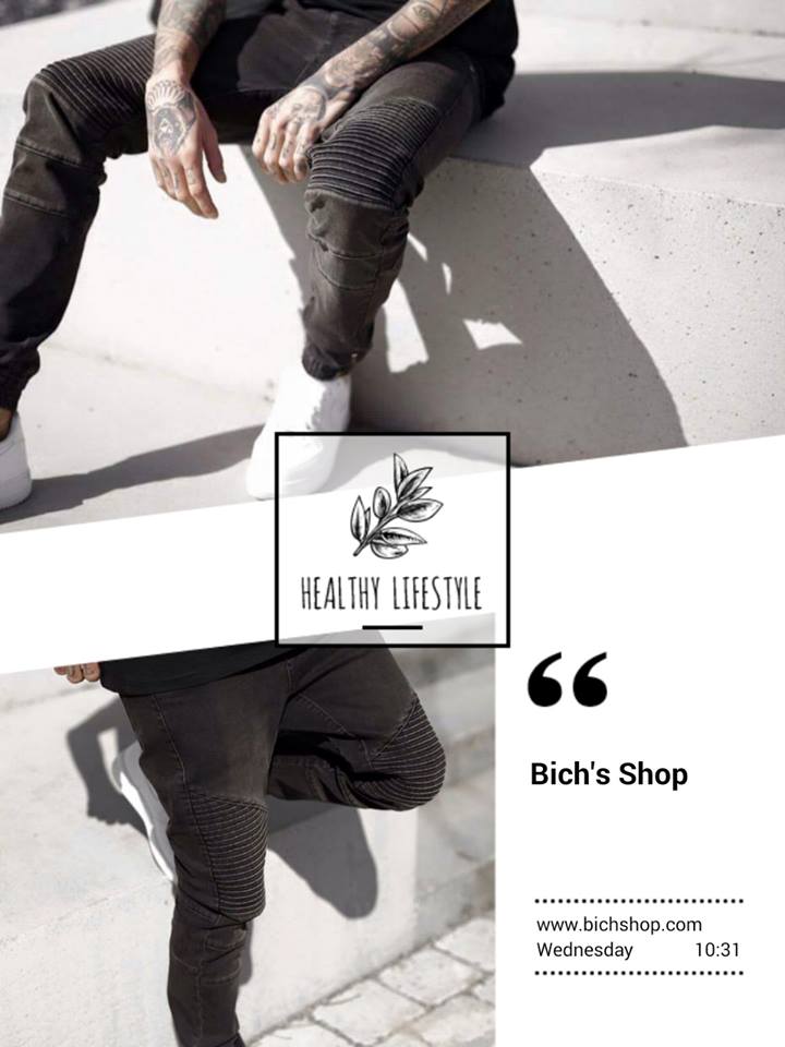 Biker Jeans (Xám Chuột) Biker Jeans (Xám Chuột)