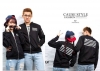 Bomber Bigbang ( Dù 2 lớp : Đen ) - anh 1 Bomber Bigbang ( Dù 2 lớp : Đen ) - anh 1