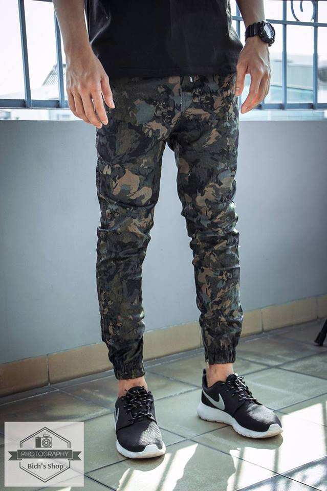 Jogger Kaki Hoạ Tiết Jogger Kaki Hoạ Tiết